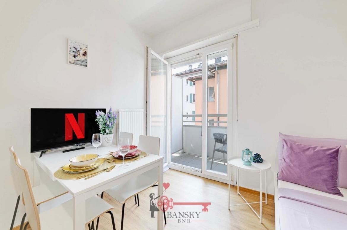Violet Suite 5 Lugano City For 4 Guest -By Easylife Swiss Extérieur photo